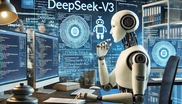 DeepSeek Ai robotic image