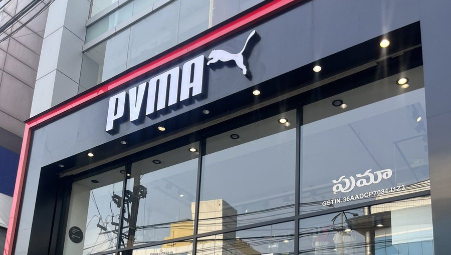 Hyderabad Puma Store Hilarious Rebrand PVMA Sparks Internet o