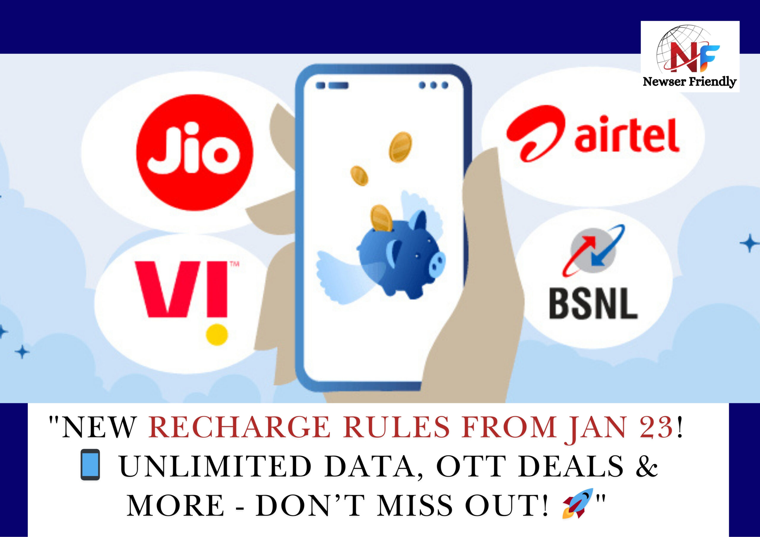 23 january mobile recharge