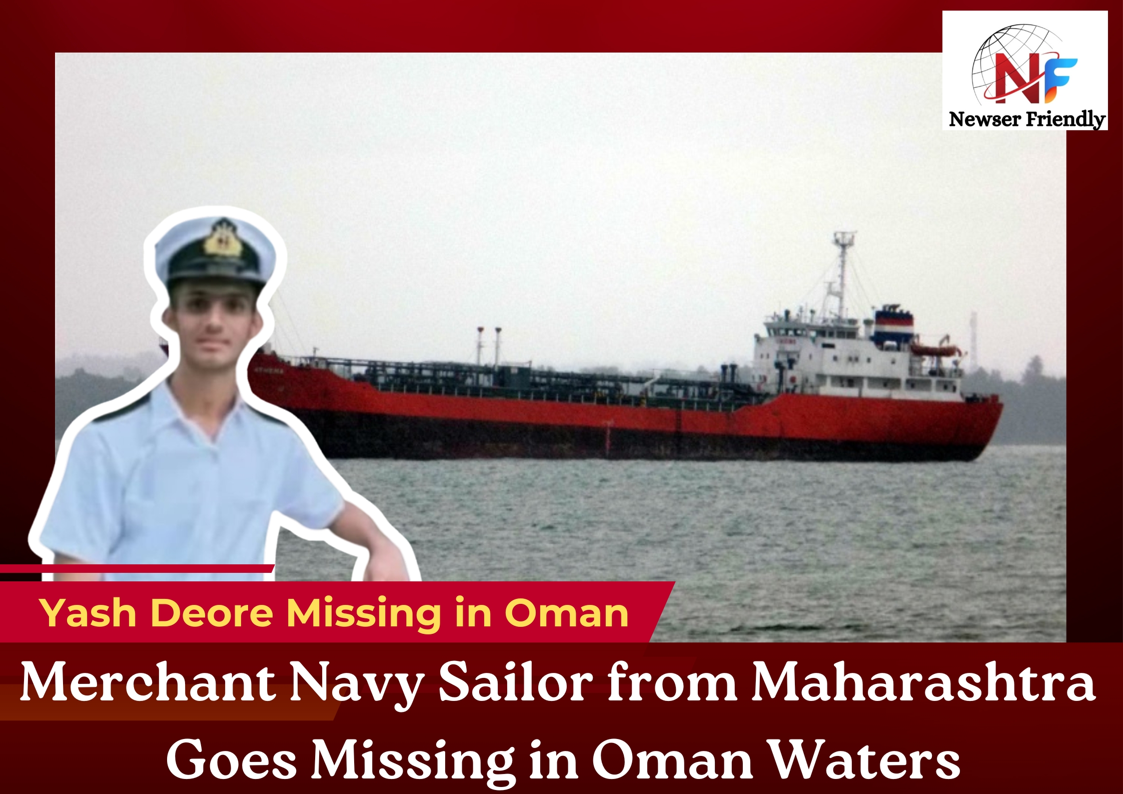 merchant navy yash deore missing in oman sea